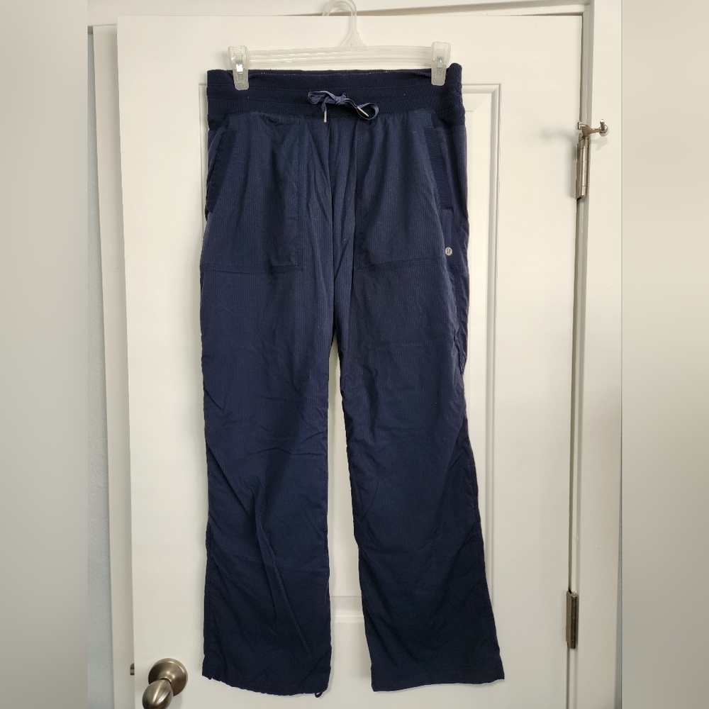 Lululemon Blue Sweatpants Relaxed Fit Drawstring